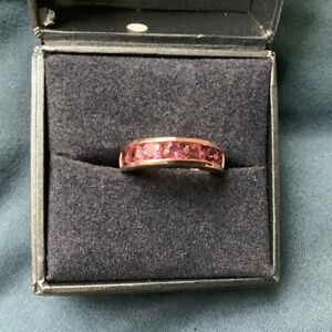 Rhodolite Garnet Ring